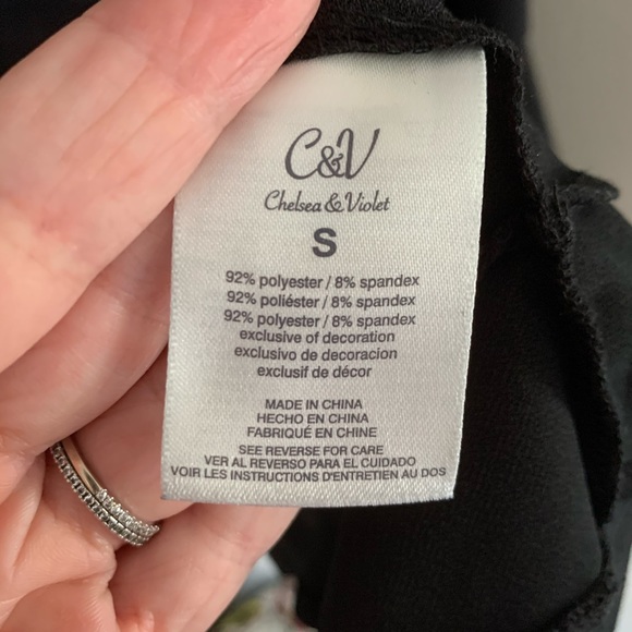 CHELSEA&VIOLET Long Sleeve Embroidered Mini Dress - Picture 4 of 5